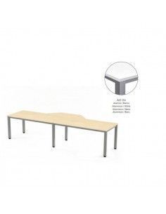 Mesa Executive Rocada en L 320x120x80 cm elegante