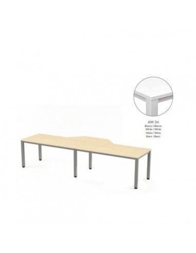 Mesa en forma de L Rocada Executive 320x120x80 para oficina