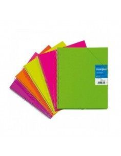 Maxiplas carpeta con fundas Grafoplas resistente A4