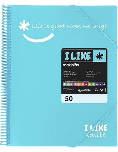 Interior de carpeta Maxiplas Like2 con fundas