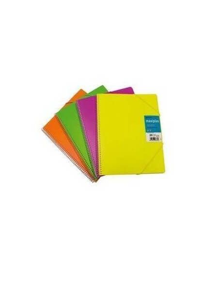 Carpeta Maxiplás Grafoplas con 50 fundas A4