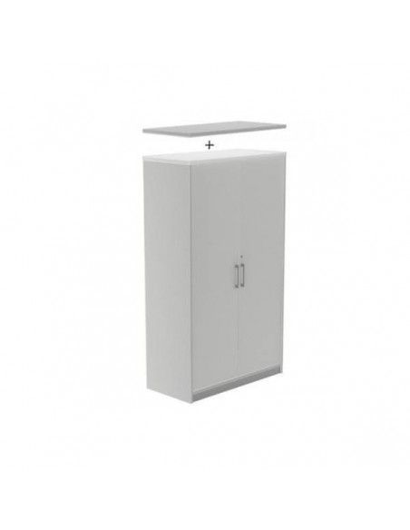 Armario Rocada serie Store 156x90x45 aluminio