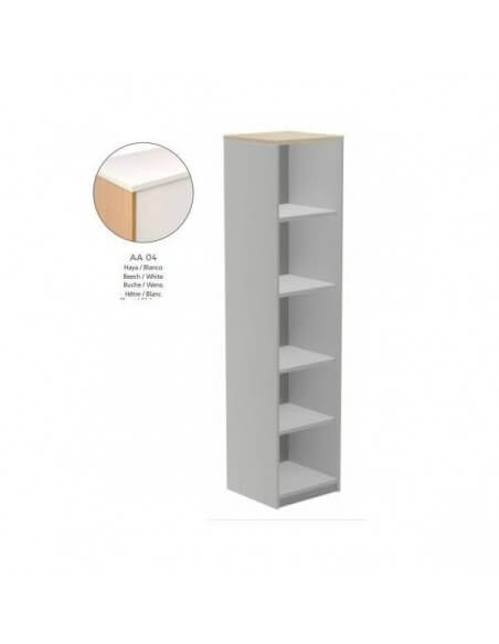 mueble de almacenamiento Rocada color haya
