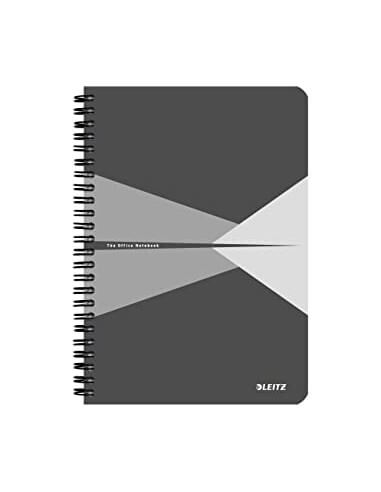 Cuaderno rayado Leitz A5 con tapas duras y hojas de 90 g