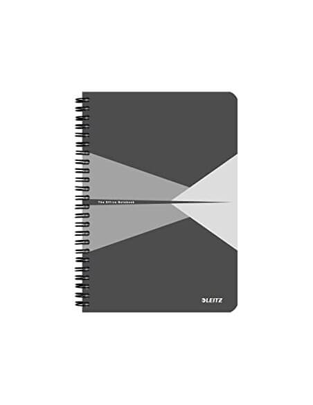Cuaderno rayado Leitz A5 con tapas duras y hojas de 90 g