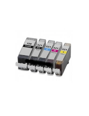 Cartucho de tinta 9ml compatible CLI521 PGI521 Ink-Pro