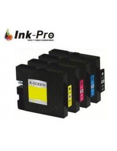 Tinta de gel Ricoh GC21 64ml compatible alta capacidad