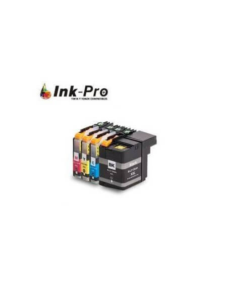 cartucho compatible brother lc22e xxl instalado en impresora