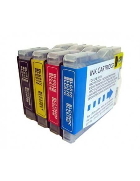 tinta compatible lc970xl brother alta capacidad