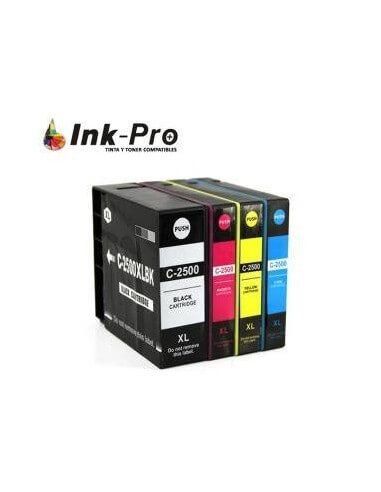 canon maxify compatible pgi2500c xl tinta cian ink-pro