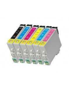 Cartuchos compatibles Epson 18ml impresoras Photo