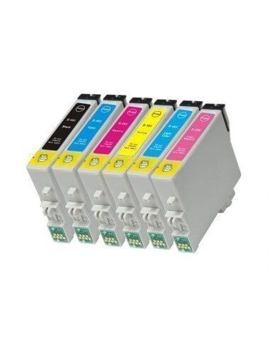 Cartuchos compatibles Epson 18ml impresoras Photo