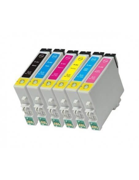 Cartuchos compatibles Epson 18ml impresoras Photo