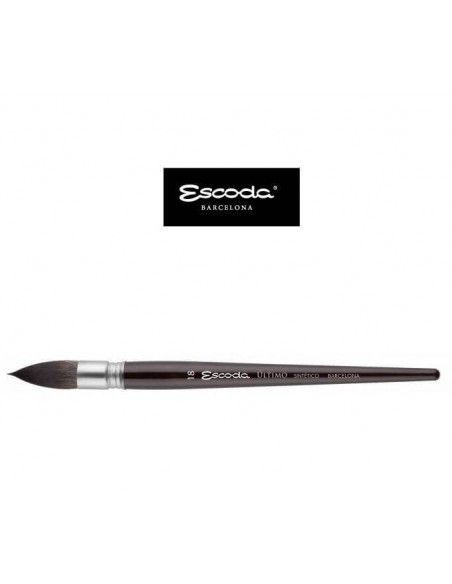 Escoda 1530 Nº10 redondo fibra sintética Tendo
