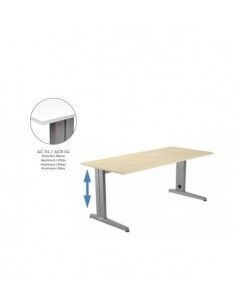 Mesa de metal Rocada Adjust 200x80 cm profesional
