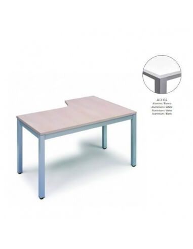 Mesa Rocada Executive L izquierda 160x120 cm