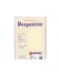 PERGAMINO TROQUELADO CREMA 160 GR MEDIDA 21X29,7 REF. 2603 PAQUETE 25