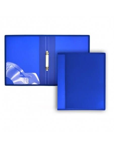 Carpeta con 2 anillas y tapas rígidas Office Box A4