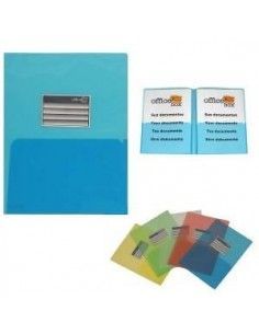 Carpeta A4 con bolsillos interiores y tarjetero Office Box