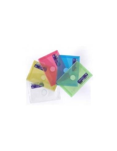 Sobre transparente para tarjetas y carnés