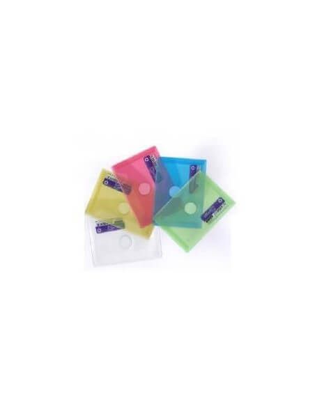 Sobre transparente para tarjetas y carnés