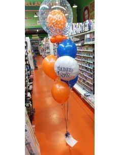 Globo bubble dentro latex...