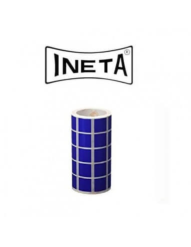 Gomets cuadrados grandes adhesivos Ineta 21mm