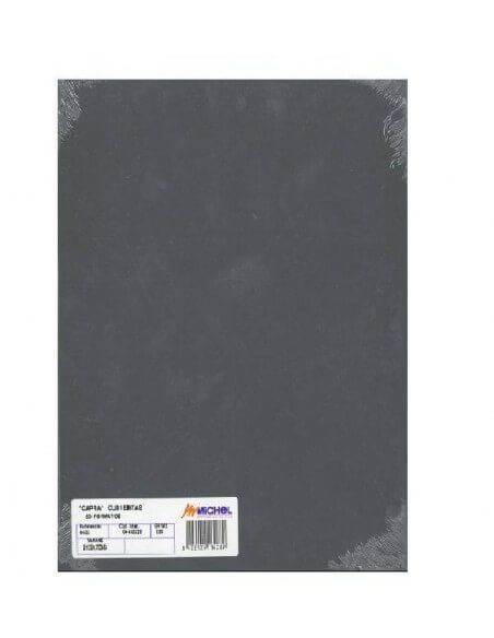 CUBIERTA CAPRA NEGRO 250 GR 21X29,70 REF.C-4402 PAQUETE 50