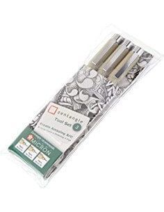 ZENTANGLE TOOL SET 3 PIEZAS