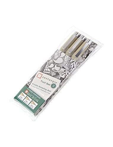 ZENTANGLE TOOL SET 3 PIEZAS