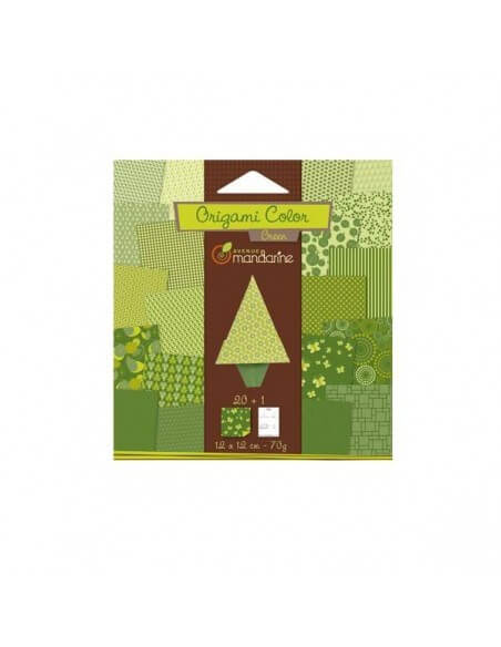 Papel para origami Clairefontaine 12x12 cm – colores vivos