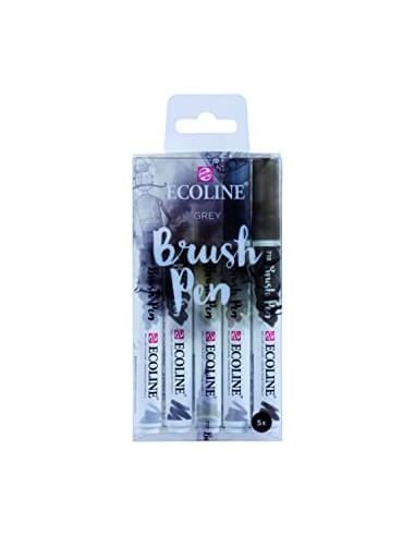 ECOLINE BRUSHPEN X5 GRIS