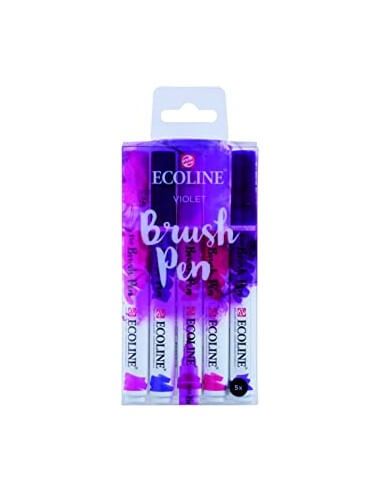 ECOLINE BRUSHPEN X5 VIOLETA