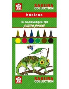 SET KOI COLORING 6 BASICOS