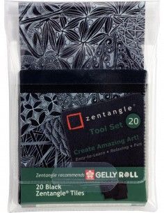 ZENTANGLE TOOL SET 20 PIEZAS