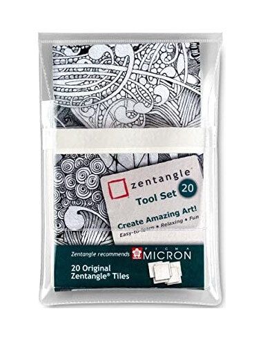 ZENTANGLE TOOL SET 20 PIEZAS
