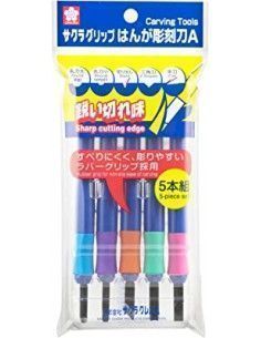 SAKURA SET 5 PIEZAS P/ TALLAR