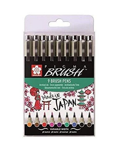 PIGMA BRUSH ESTUCHE 9