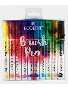 ECOLINE BRUSHPEN ESTUCHE 10