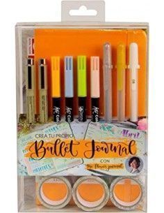 SET BULLET JOURNAL NARANJA INT