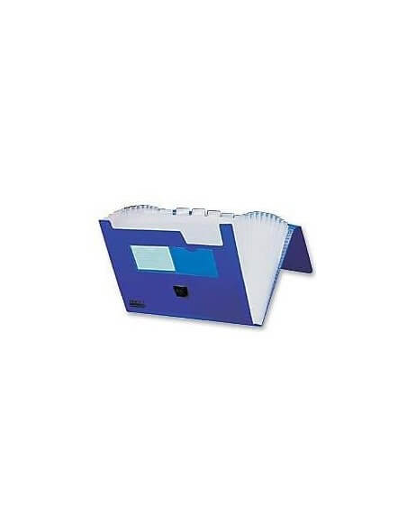 Clasificador forrado Saro multicolor con cierre elástico