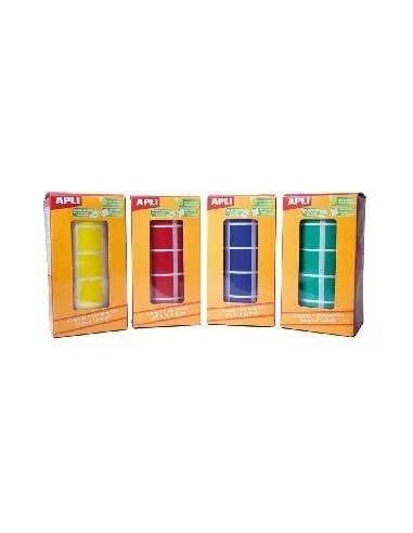 Pack de gomets cuadrados autoadhesivos Apli