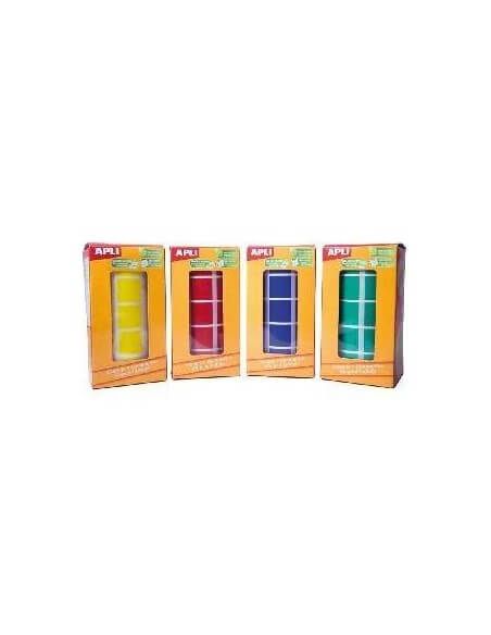 Pack de gomets cuadrados autoadhesivos Apli