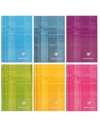 CUADERNO CLAIREFONTAINE 75 X 120 CUADRICULA 4 X 4 90 GR