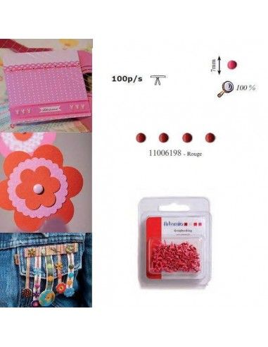 caja 100 tachuelas doble agarre Artemio manualidades