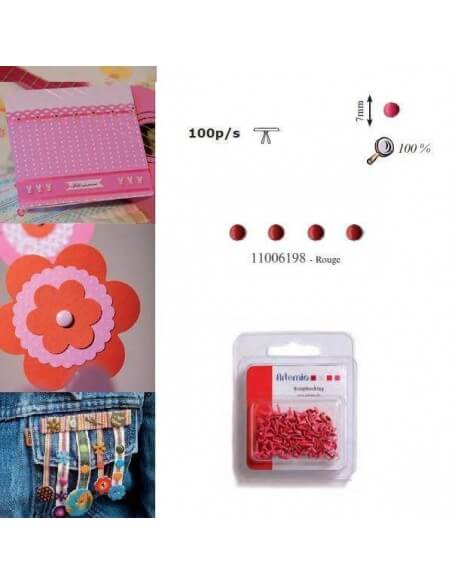 caja 100 tachuelas doble agarre Artemio manualidades