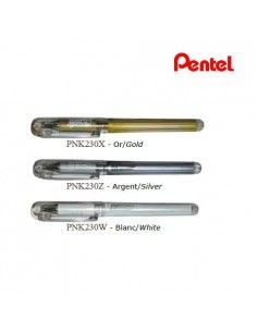 rotulador Pentel con grip cómodo y tinta brillante