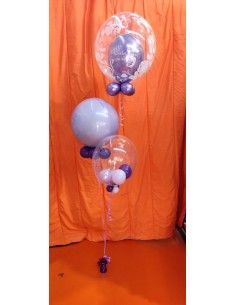 Decoración con globos ramo...