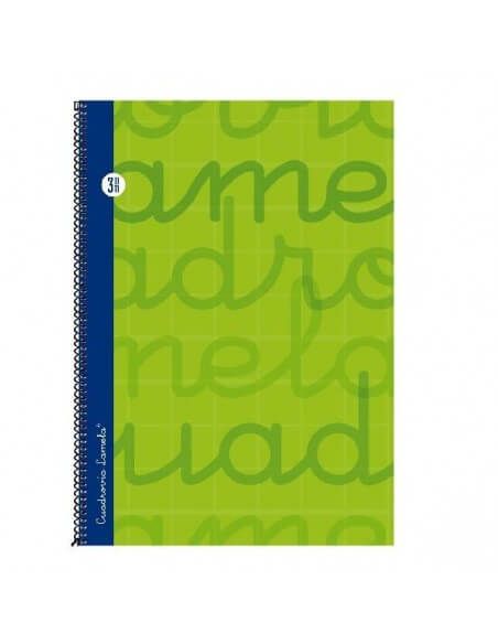 cuaderno Lamela espiral folio 80 hojas