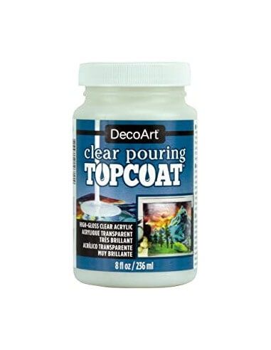CLEAR POURING TOPCOAT DECOART 236CC...